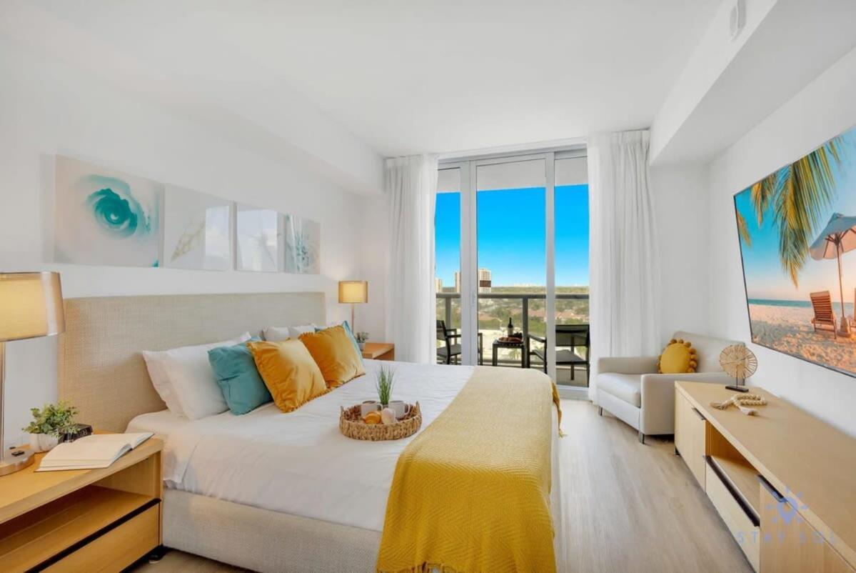 Infinite Views, Amazing Pool, Gym, Near Beach Hallandale Beach Dış mekan fotoğraf
