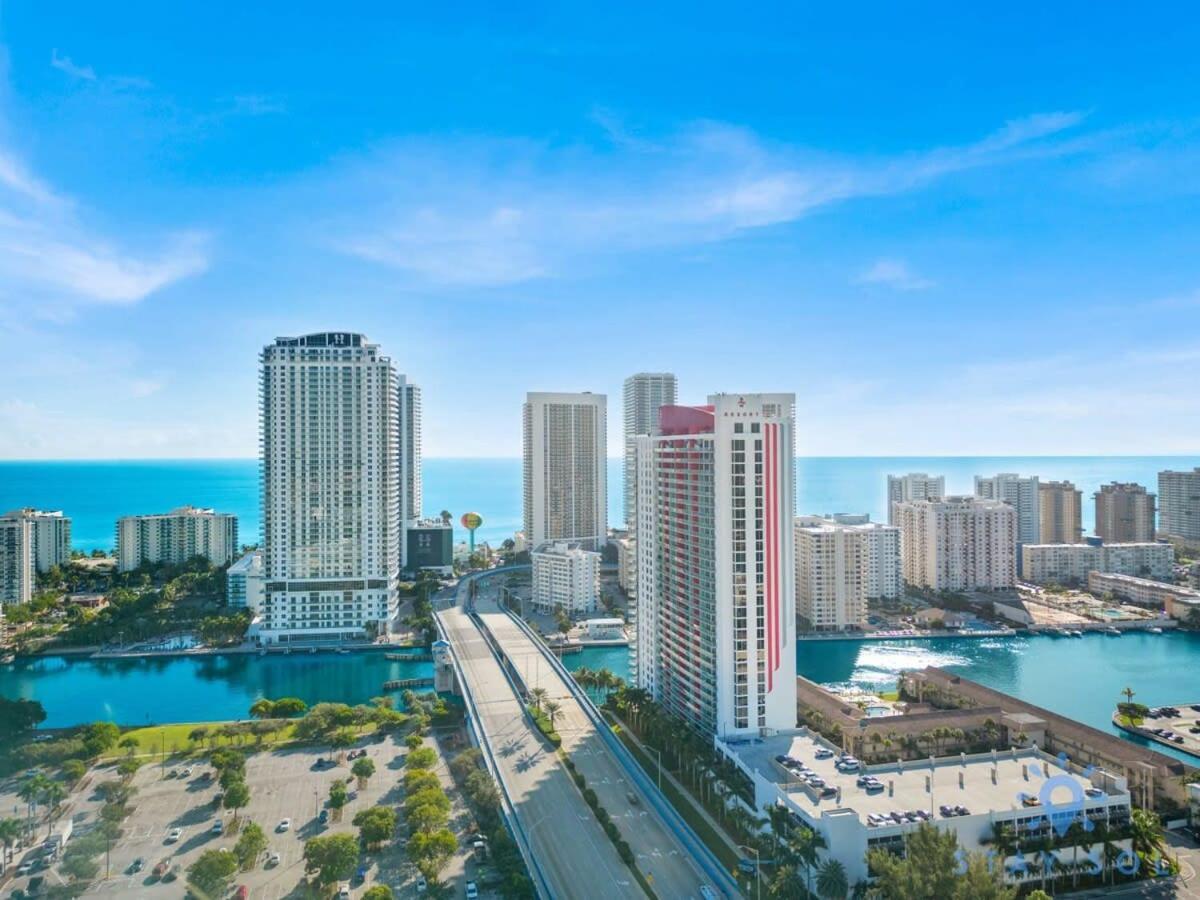 Infinite Views, Amazing Pool, Gym, Near Beach Hallandale Beach Dış mekan fotoğraf