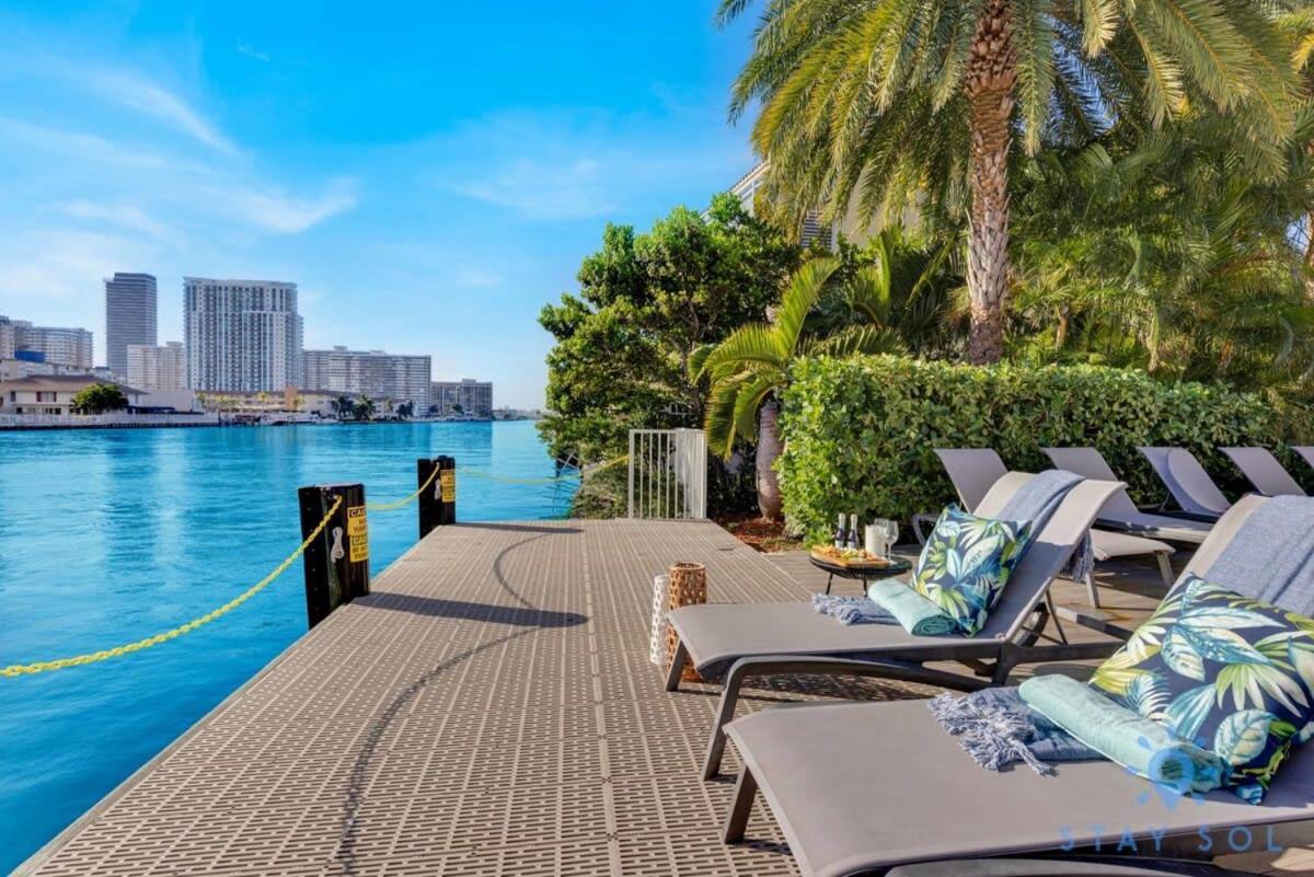 Infinite Views, Amazing Pool, Gym, Near Beach Hallandale Beach Dış mekan fotoğraf