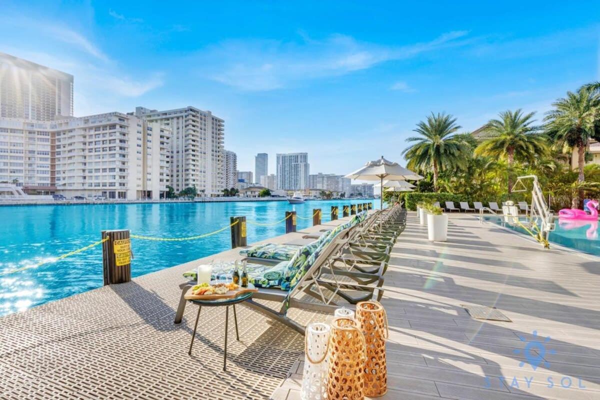 Infinite Views, Amazing Pool, Gym, Near Beach Hallandale Beach Dış mekan fotoğraf